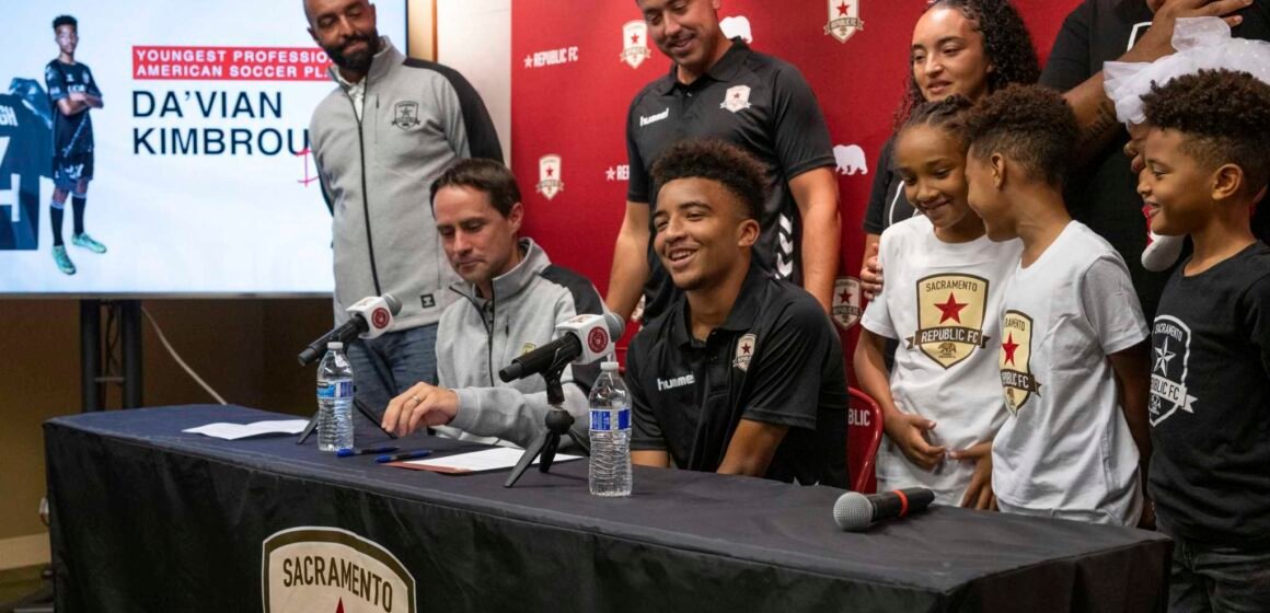 Nurturing Young Talent: The Story of Sacramento Republic's Historic Signing of 13-Year-Old Prodigy Da’vian Kimbrough